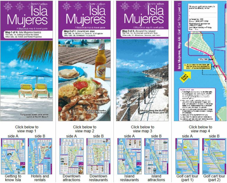 The Best 2021 Isla Mujeres Map Plus Cancun | Cancuncare