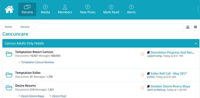 Temptation Resort and Cancun Forum