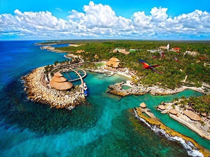 Xcaret Tours Aerial