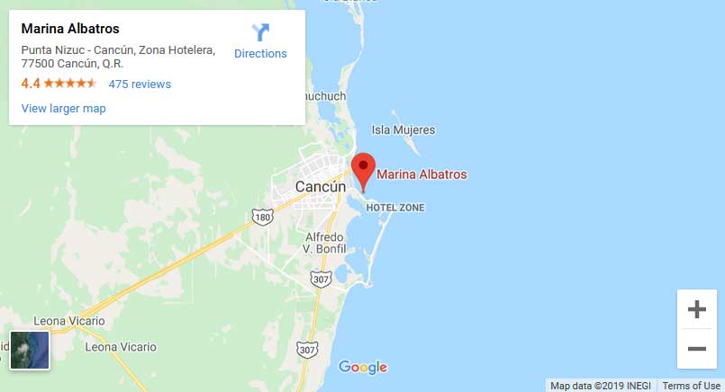 Albatros Marina Location