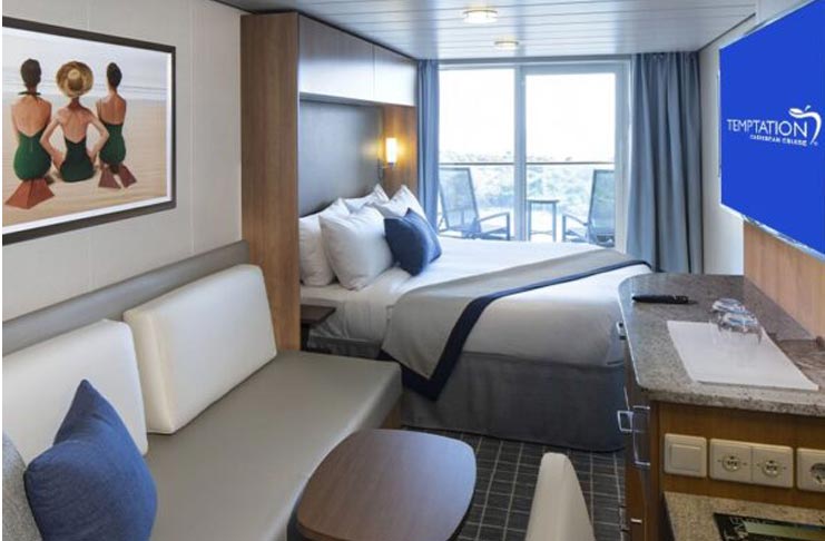 Temptation Caribbean Cruise 15 Concierge Class Stateroom Temptation Caribbean Cruise