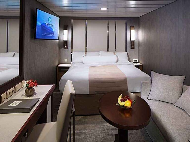 Desire Cruise 2023 - Greek Islands 6 Club Interior Stateroom Bedroom