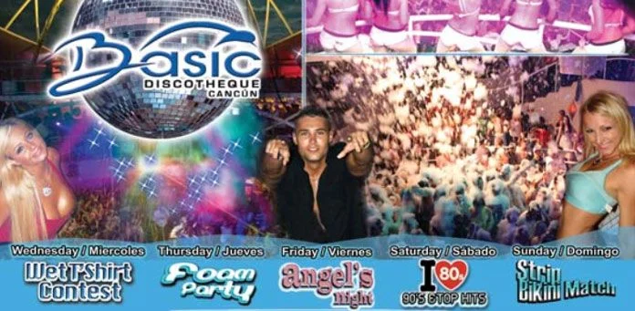 Historic Basic / G Spot nightclub in Cancun