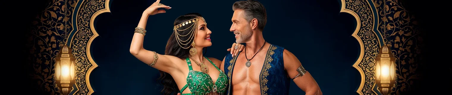 Desire Riviera Maya Desire Harem theme-night promotional photograph