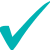 teal-check-mark