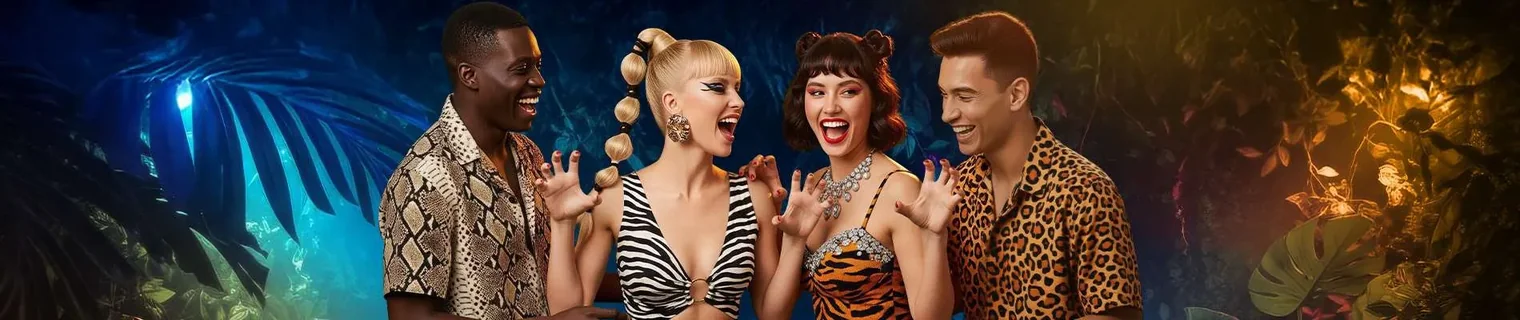 Temptation Resort Let’s Get Wild theme-night promotional photograph